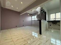 Apartamento para alugar - 3 dormitórios, 1 suíte e 2 banheiros - Santos/SP