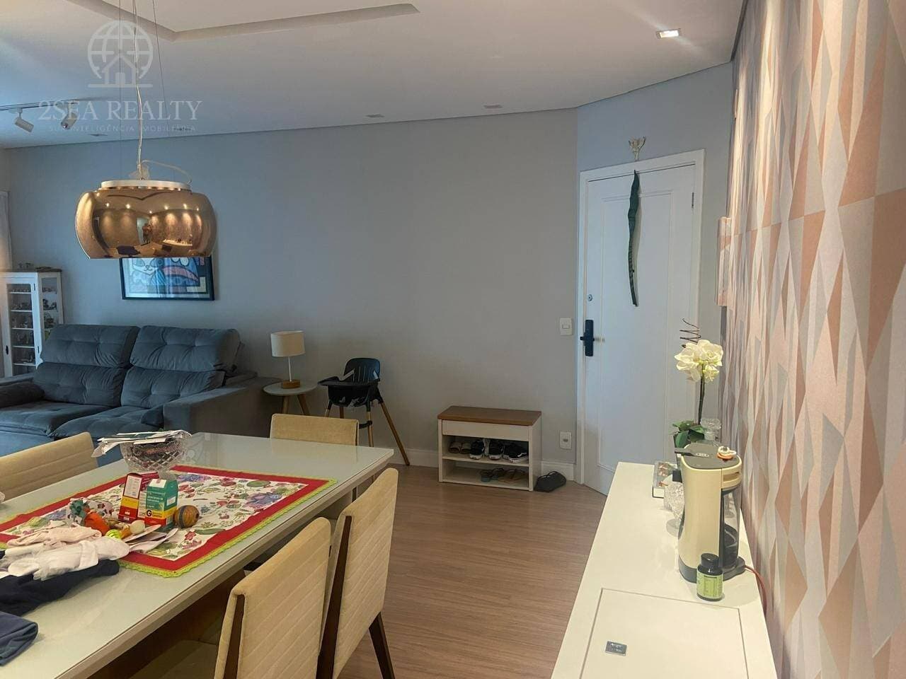 Apartamento à Venda - 3 quartos, 1 suíte e 2 banheiros - Santos/SP — foto 2