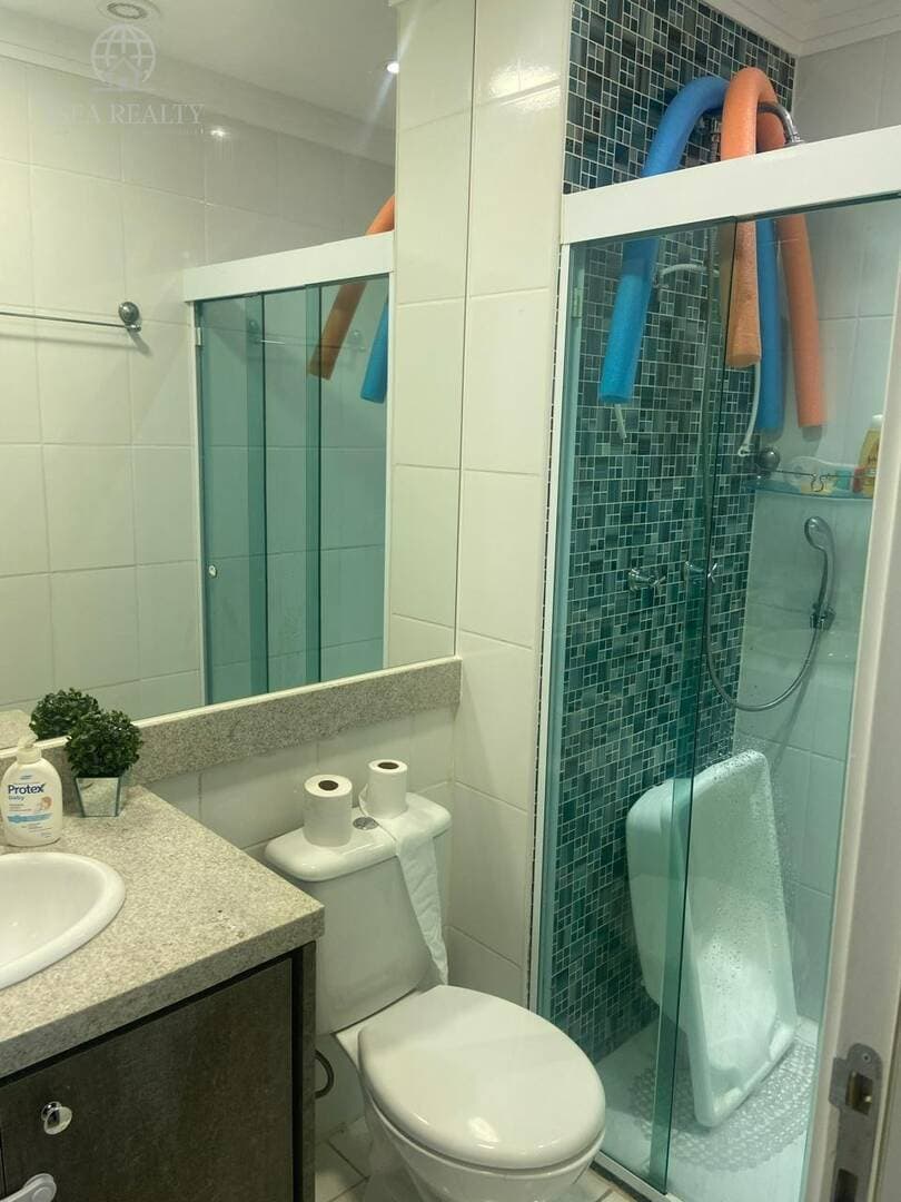 Apartamento à Venda - 3 quartos, 1 suíte e 2 banheiros - Santos/SP — foto 8