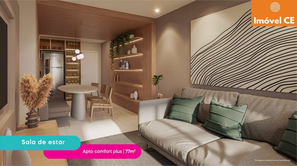 Este espaçoso apartamento com 03 quartos no bairro Cocó — foto 13