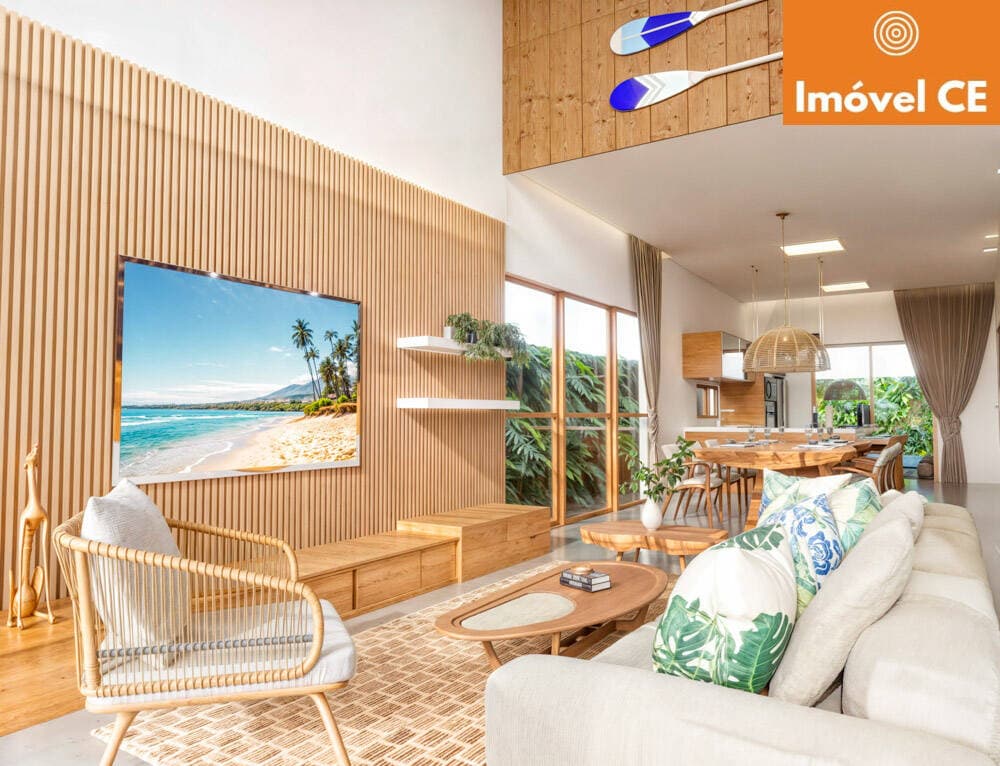Casa Térrea de 03 Suítes com Projeto Misto em Madeira e Alvenaria JIjoca — foto 5