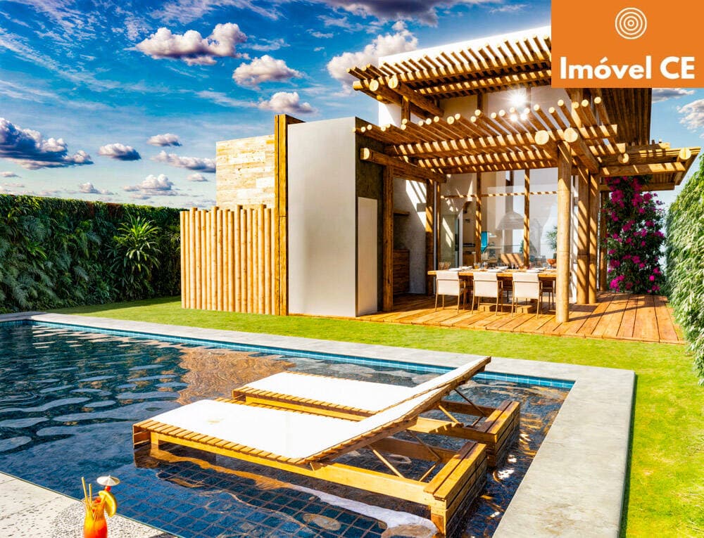 Casa Térrea de 03 Suítes com Projeto Misto em Madeira e Alvenaria JIjoca — foto 4