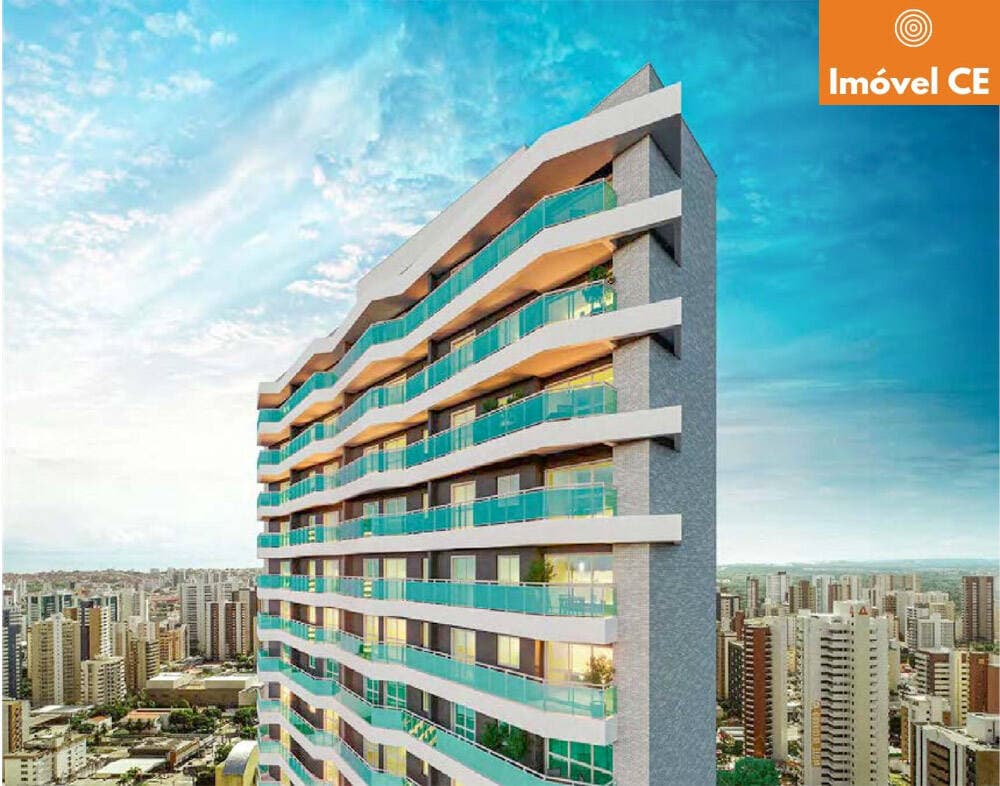 Apartamentos de 02 quartos na Aldeota | 54m² Completa área de laze — foto 1