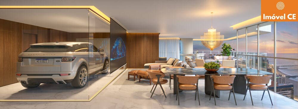 O apartamento em si é um verdadeiro refúgio de luxo, com espaços amplos e l — foto 7