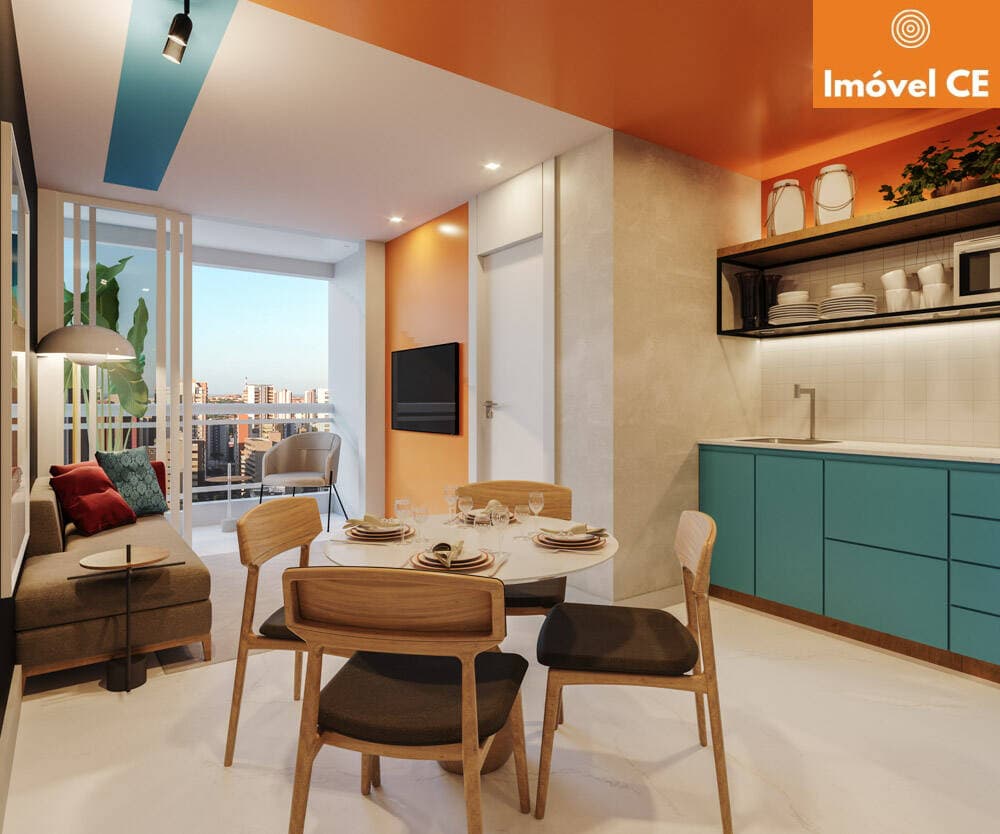 Apartamentos inteligentes com 2 suítes, disponíveis em opções de 50,26m² ou — foto 13