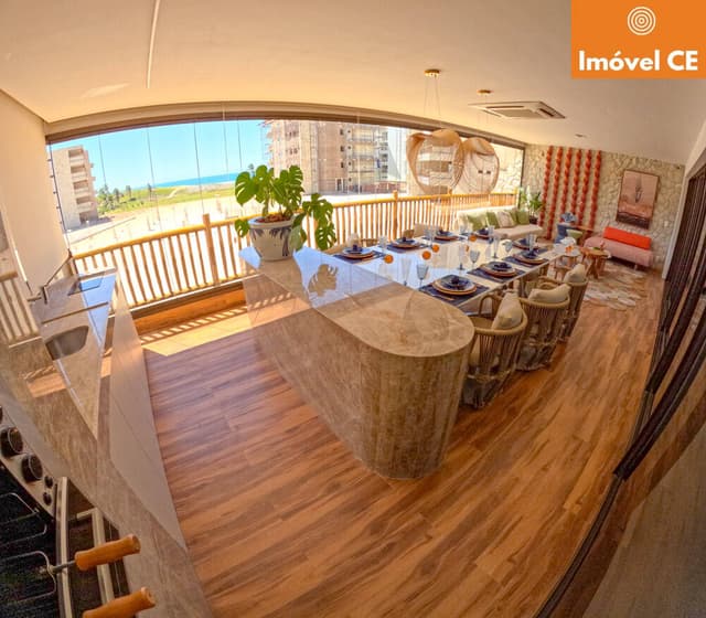 Apartamento com 04 suítes 252m² a beira Mar no Porto das Dunas Ceara Brasil