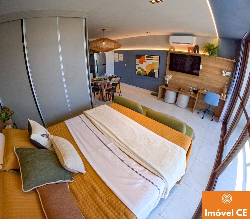 Apartamento inteligente de 1 suíte Ceará Aldeota Brasil — foto 14