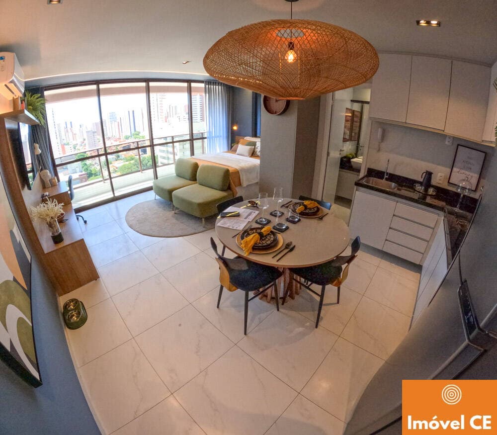 Apartamento inteligente de 1 suíte Ceará Aldeota Brasil — foto 15