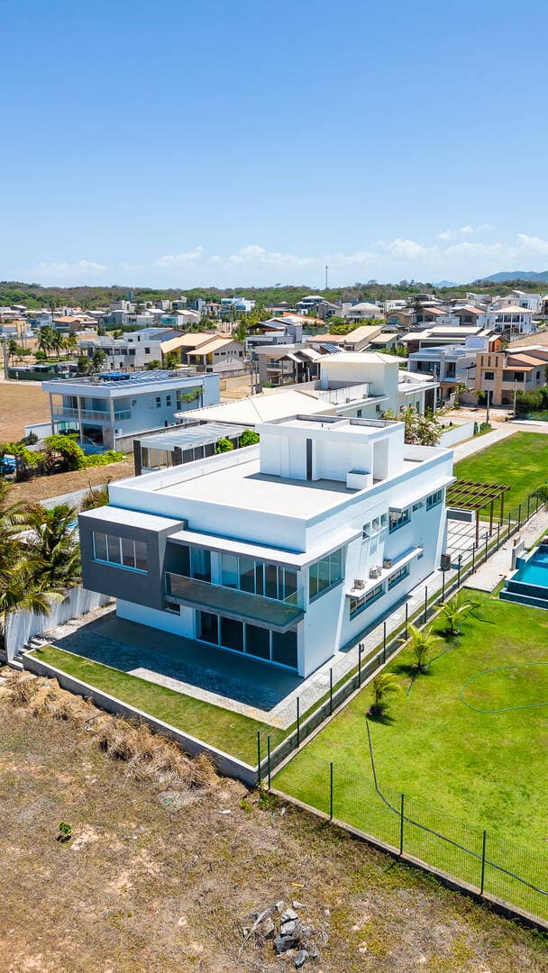 Frente mar no Cumbuco – Casa exclusiva no Summerville com 6 suítes e vista