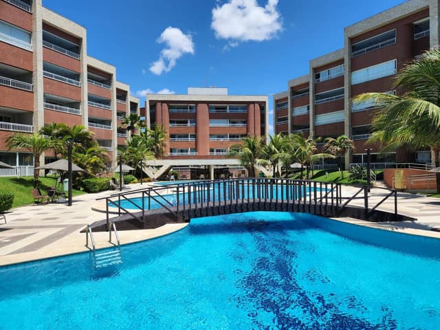 Apartamento Pé na Areia – Alto Padrão Frente Mar no Porto das Dunas