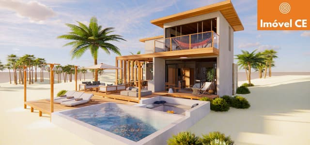 Esta casa exclusiva com 02 quartos em Camocim