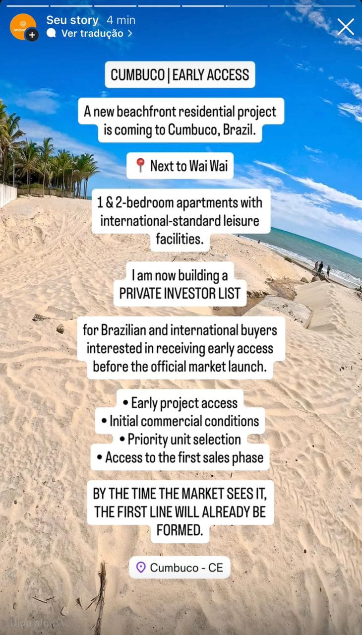 Cumbuco | Private Investor Access — foto 2