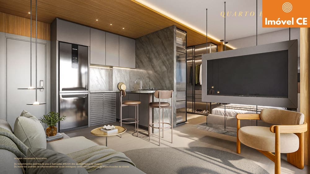 APARTAMENTO DE 28 M² | UMA NOVA EXPERIÊNCIA DE MORAR EM FORTALEZA — foto 4