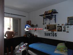 São Vicente Em frente  a vila marco da cidade