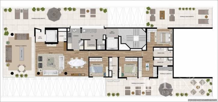 LANÇAMENTO NOS JARDINS | Cobertura duplex com 347m² — foto 14