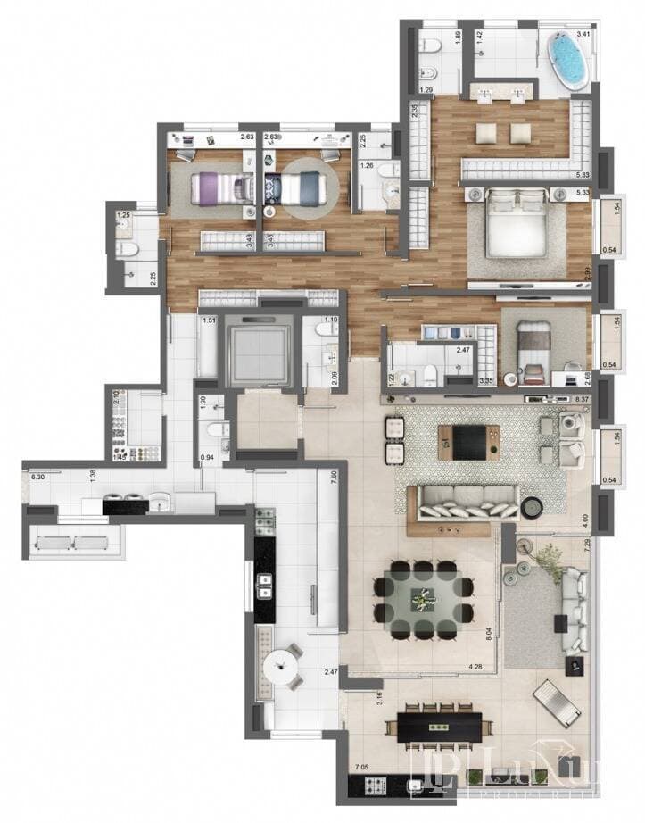 Apartamento novíssimo | Perdizes | 258m² | 4 Suítes — foto 2