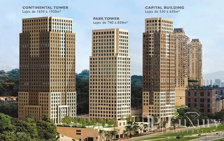 Conjunto comercial para locação no Cidade Jardim Corporate com 108,65m² — foto 1