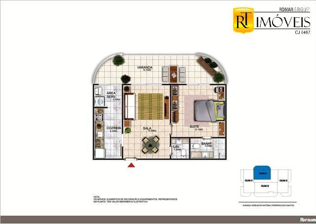 Apartamento novíssimo no Braga — foto 4