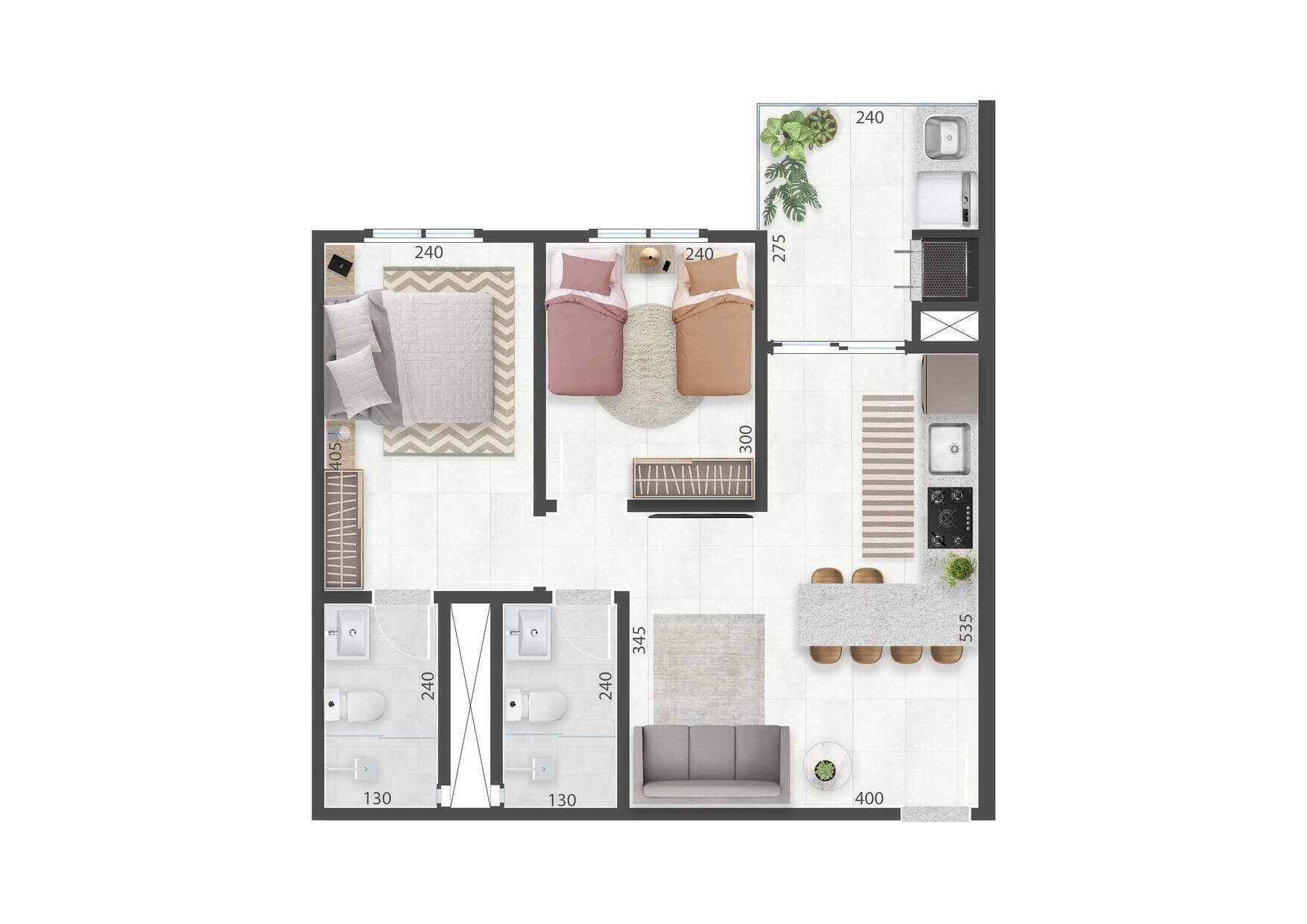 APARTAMENTOS - Edifício Guanabara - Apto. 507 — foto 7