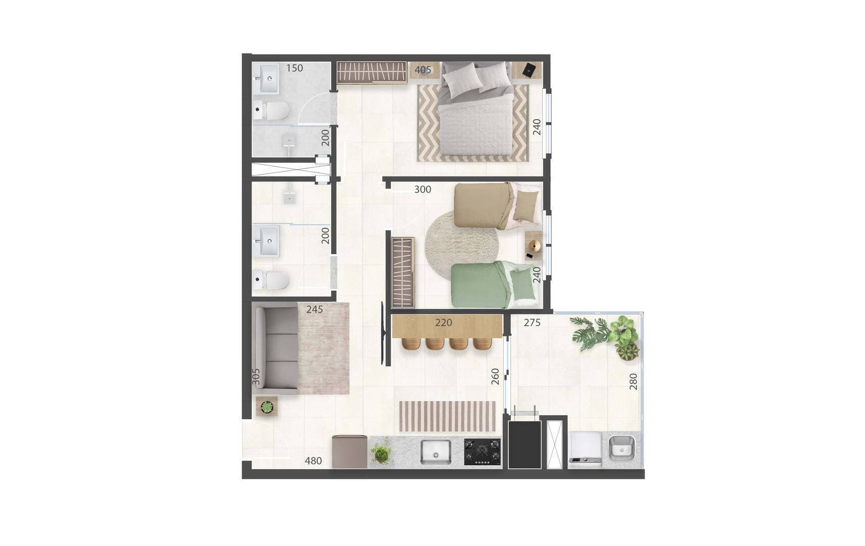 APARTAMENTOS - Edifício Guanabara - Apto. 507 — foto 8