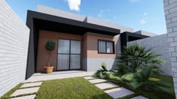 Lançamento 2024 - Casa 2 quartos, Fundos - Coroados