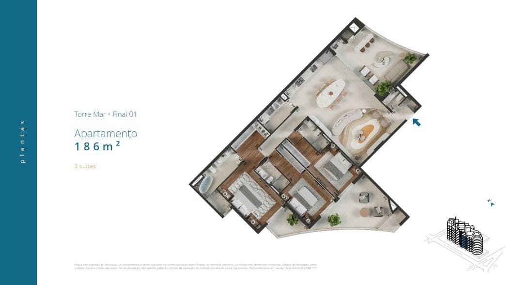 LANÇAMENTO PIEMONTE AMÍZ - TORRE A  DUPLEX  1001 — foto 15