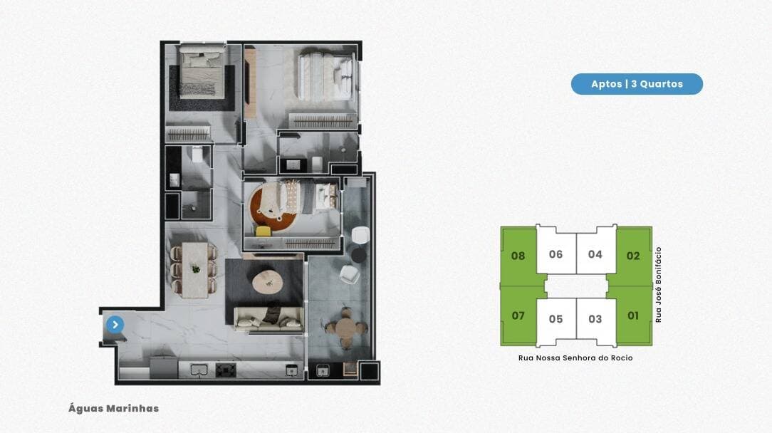 Águas Marinhas apto. 407 – Sofisticação e conforto no coração de Guaratuba! — foto 4