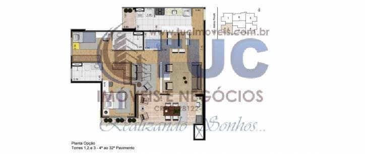 MIXED-USED (SALAS,HOTEL E APTOS C/ 2 E 3 DORMS) EM S.B.C! — foto 2